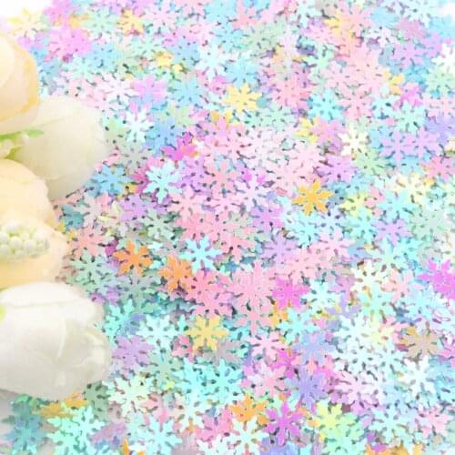 3-10mm Sequins Snowflake Shell Butterfly Shape Sequin Macaron Mix Paillette Glitter Paillettes For Sewing Wedding Decoration 10g