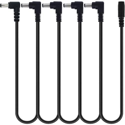 3 5 6 8 Way Daisy Chain Cable Effect Pedal 9V DC Power Cord Electric Guitar Accessories