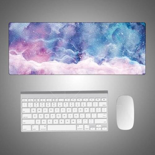 80x30cm Large Marble Desk Pad Mouse Pad Chill Gamer Waterproof Leather kawaii Desk Mat Computer Keyboard Table Decoration Cover