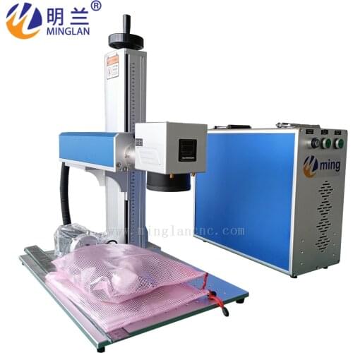 Factory price 20W 30W fiber laser metal marking machine used for aluminum gold silver brass engraving 20W 30W 50W