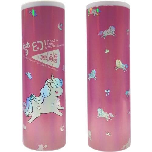 Laser unicorn pencil case NBX newmebox Kawaii pencil box pencilcase school supplies creative stationery cute pen box for girls