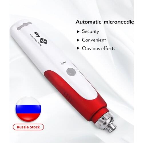Dr Pen Derma Pen 2pcs Cartridges Microneedeling Pen Machine Electric Micro Derma Rolling Therapy Beauty Tool Face Instrument