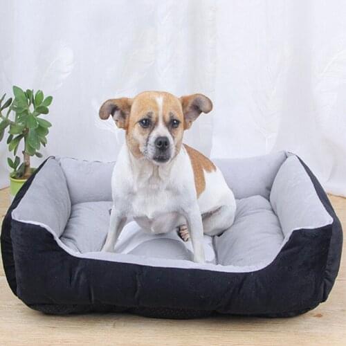 Bone Pet Bed Warm Pet Products For Small Dog Soft Pet Bed For Dogs Washable House For Cat Puppy Cotton Kennel Mat