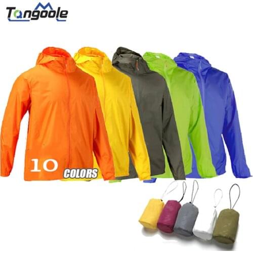New Waterproof Sun-Protective Outdoor Sports Hiking Jackets Coats Skin Male Female Windbreaker