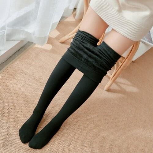 New Spring Winter Women Tights Stripe Velvet Hosiery Solid Collants Femme Standard Stockings Leggings For Woman High Quality