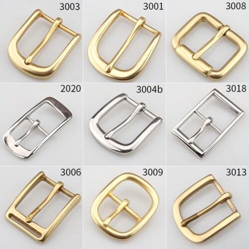 1pcs Solid Brass 30mm Belt Buckle End Bar Heel bar Buckle Single Pin Middle Center Bar Leather Craft Strap Webbing Dog Collar