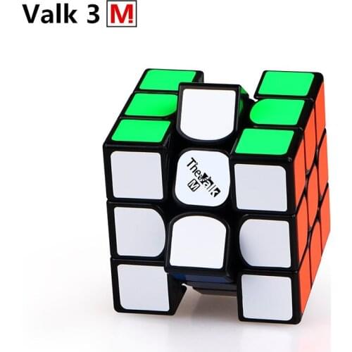 QiYi Valk3 M 3x3x3 Magnetic Magic Speed Cube Valk 3M Stickerless Professional Magnets Puzzle Cubes Valk 3 M