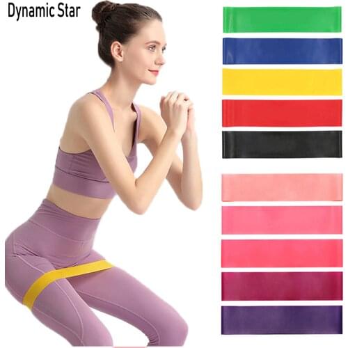 Fitness Rubber Resistance Bands For Yoga Sport Assist Stretch Pull Up Elastic Band Gym Home Training Exercise Workout Equipment