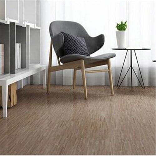 Beibehang Self-adhesive pvc floor wood grain stone thick wear-resistant household furry room plastic floor leather