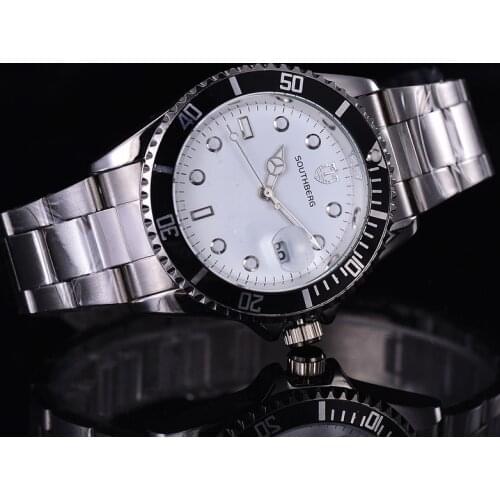 SOUTHBERG Mens Stainless Steel Watch
