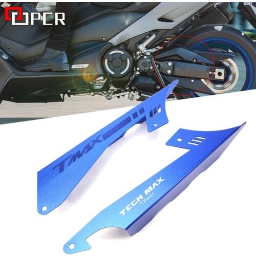 Motorcycle Parts Belt Guard Cover Protector Fits For YAMAHA Tmax 560 Tech Max TMAX 560 TMAX560 2020 Chain Decorative Guard