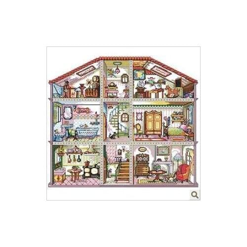 Factory Shop Cross Stitch Kit Lovely Children Room Free Shipping
