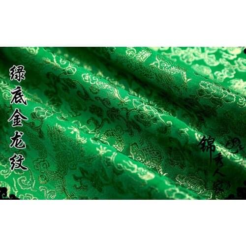 09 DIY Garment Sewing Supplies & Fabrics Brocade and Satin Fabric Dragon Series ofTang Qipao Silk and Satin Fabrics