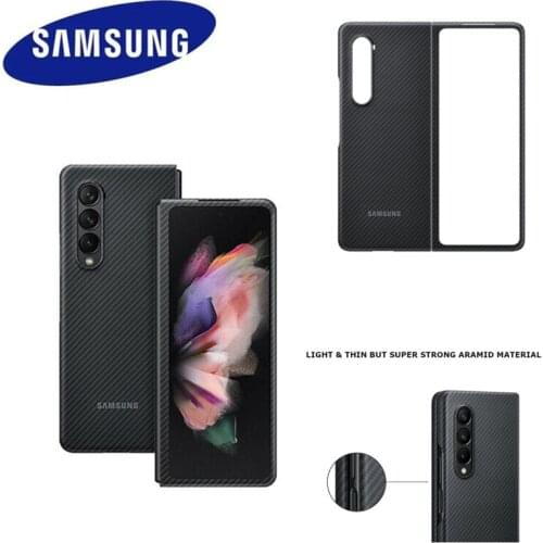 100% Original Samsung Galaxy Z Fold3 Aramid Cover Slim Design Highly Durable EF-XF926 Galaxy Z Fold3 Original PHONE CASE