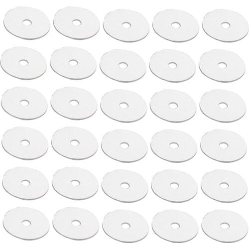 30Pcs/Set Bike Presta Valve Sticker Rim Protection Gas Air Nozzle Glue Pad Tube Tire Gasket for Mountain Road Bike