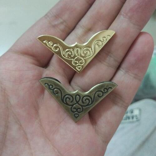 Antique Photo Album Angle Hardware Book Corner Notebook Protection Corner Pressure Collar Collar Accessories