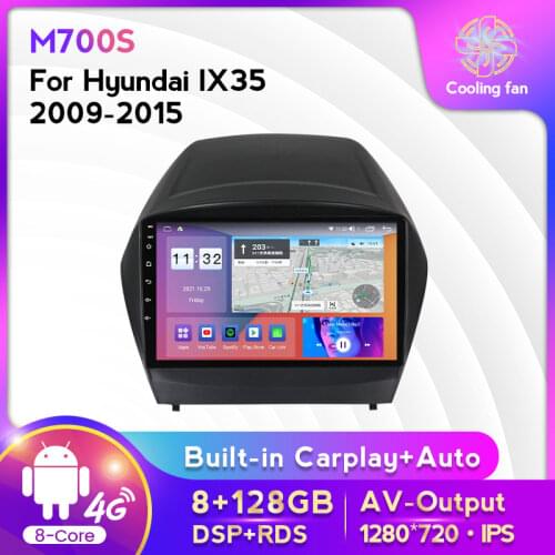 8Core Android10 For HYUNDAI TUCSON IX35 2012 2013 2014 2015 Car Multimedia Stereo Car DVD Player Navigation GPS Radio
