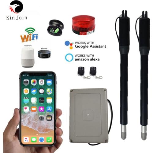 Free Shipping Automatic Dual Arms Electric 200KG Swing Door Gate Opener Operator Motor Actuator Closer Swing Gate Opener