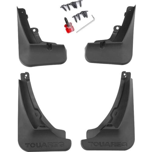 For Volkswagen Toureg 2019 2020 High quality soft plastic front and rear wheel splash guards 4pcs/set