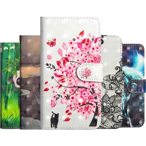 For Xiaomi A2 Lite Redmi 4X 5 5A Case 3D Painting Flip Case For Redmi 6 6A 6 Pro Cover PU Wallet Leather Case Protective Cover