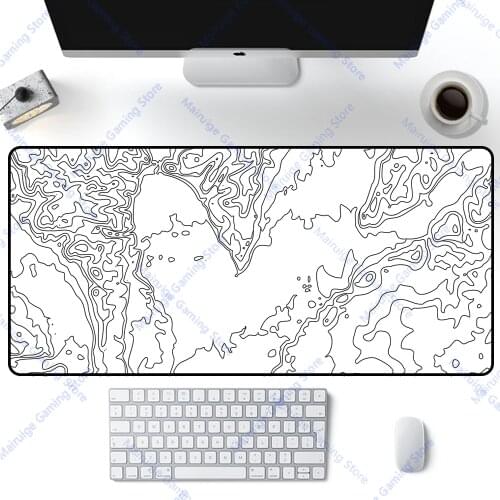 Black And White Mousepad Xxl Mouse Pad Large Pink Computer Desk Pad On The Table Pads Keyboard Mat Office Work Accessories