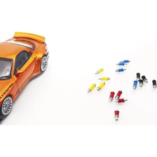 1:64 handmade model car short long shock absorber garage scene decoration 8pcs