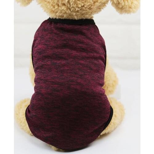 Cheap Cute Dog Clothes for Small Dogs 2018 Summer Dog Clothing Coat Vest Puppy Clothes Pet Dog Coat Yorkies Chihuahua Hoodies XS