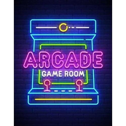 Neon Sign For ARCADE Game Room Decor Commercial Beer Lamp Machine light decorate Hotel Impact Attract light Neon Light Sign Art