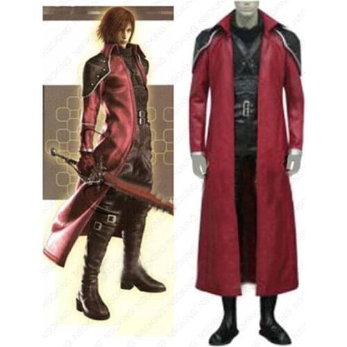 Final Fantasy VII Genesis Rhapsodos Deluxe Cosplay Costume