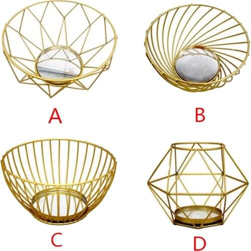 Geometric Polished Tealight Candle Holder Table Top Centerpiece Weddings Events Parties Decor