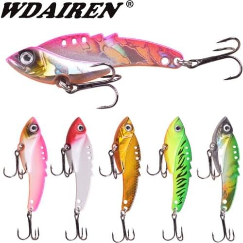 New Arrival laser Metal VIB Fishing Lure 9g 13g Crankbaits High Quality Vibration Spoon Spinner Sinking Bait Fishing Tackle