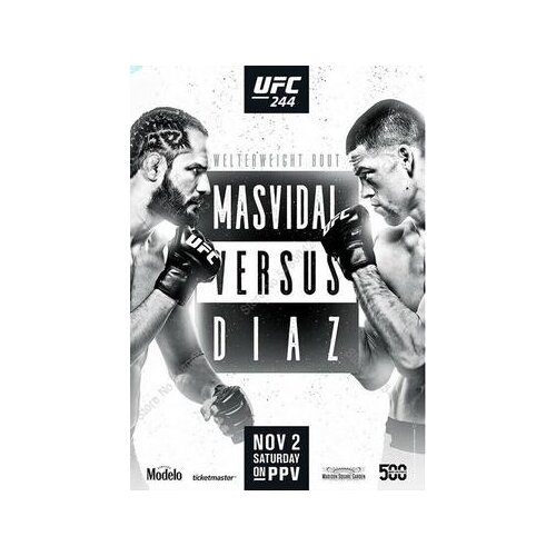 More Style Choose Conor McGregor MMA Fight Event Hot Game Film Print Silk Poster for Your Home Wall Decor 24x36inch