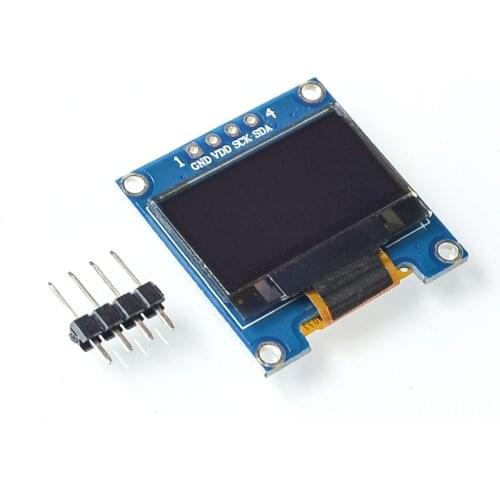 Blue or white 128X64 0.96 inch OLED LCD LED Display Module For 0.96" IIC SPI Communicate