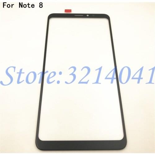 Glass Screen 6.0" For Meizu Note 8 M822H Glass Lens Outer Front Panel ( Not touch screen Sensor)