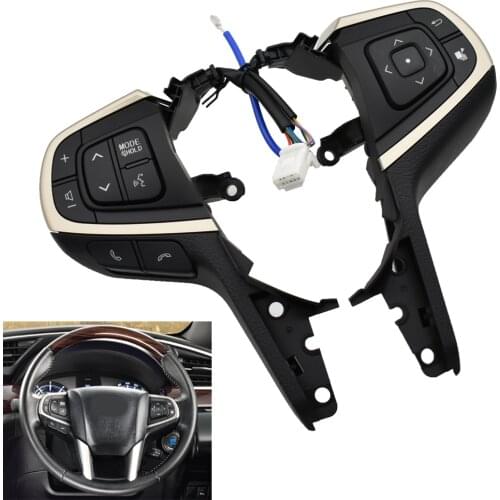 High-quality Car Cruise Control Switch Audio Bluetooth Steering Wheel Button For Toyota Innova 2015-2021