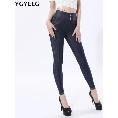 YGYEEG Womens High Jeans