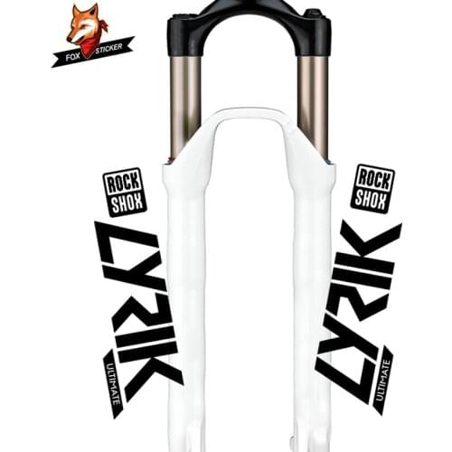 2020 LYRIK ULTIMATE Front Fork Paste Customized Color Change RS for Mountain Bike Paste