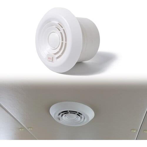 2020 new Caravan Motorhome Trailer Side Air Vent Ventilation Exhaust Fan Quiet Fan Provide a fresh air environment