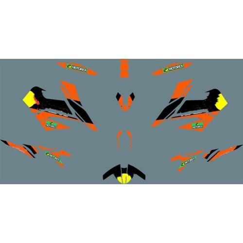 Free Custom names numbers Motocross Graphics Sports Decals Racing Stickers for KTM 790 DUKE 790DUKE DUKE790 2017 2018 2019 2020