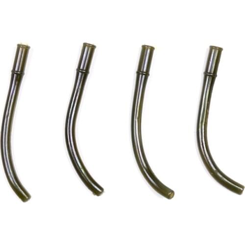 Bimoo Wholesale Withy Pool Rig Alinger Rubber Hook Sleeve Carp Fishing Terminal Tackle for size 2 ~ 10 Steam to Curve