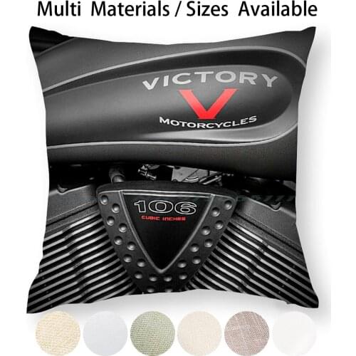 Motorcycle Pillow Case Throw Pillow Cover Cotton Linen Flax Motorbike Motorcycle Selective Colour Show Creative Trending
