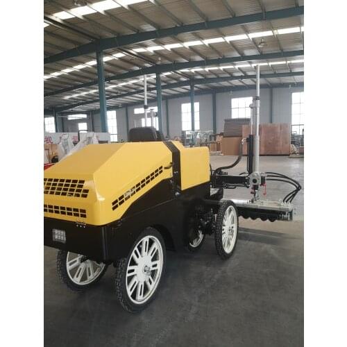 Four Wheel Concrete Laser Leveling Screed Machine