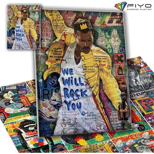 DIY Diamond Painting Abstract Street Graffiti Art Picture Diamond Mosaic Embroidery Cross Stitch Kit Home Decor cuadros