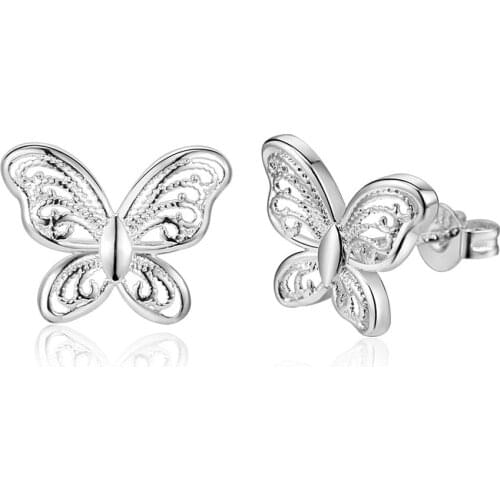 GINSTONELATE Women's Silver Earrings