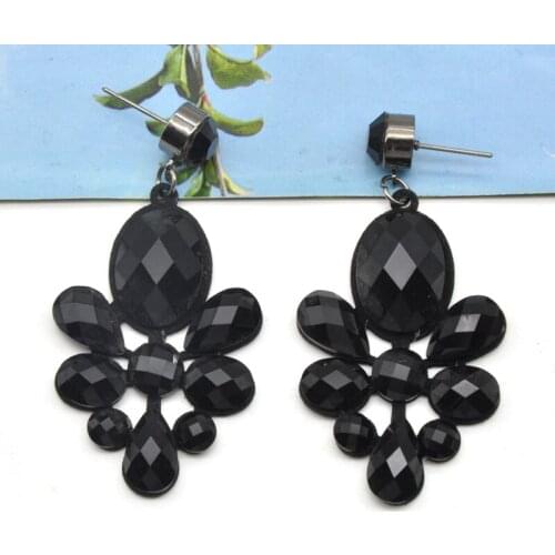 New Arrival Limited Trendy Resin Beads Earrings For Women