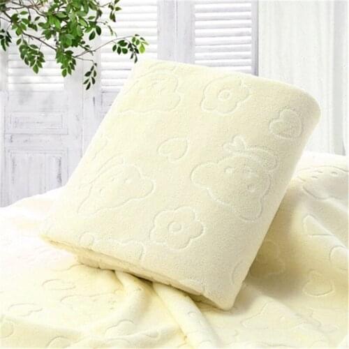 Printing Pure Color Towel Household Bathroom Towel Microfiber Solid Quickly Dry Hair Towel Womens Face Towel Absorbent Towel