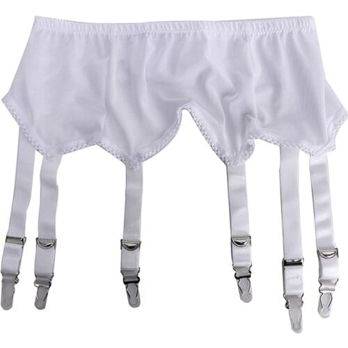 Sexy women lace Black/white/red brand garter temptation ultra-thin female stockings Suspender Belt Wedding garters belts