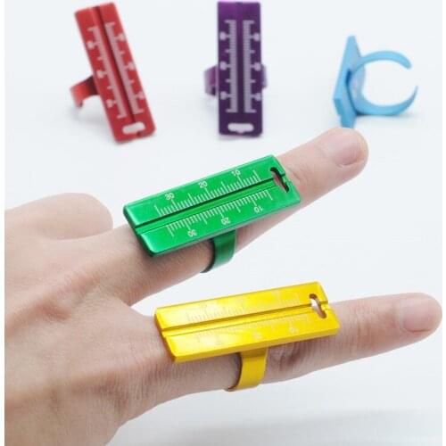 Dental Clinic Instrument Ring Finger Ruler Measuring 5 Pcs For Dentist Lab Equipment