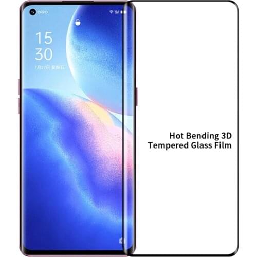 Full Cover Ultra-Thin Tempered Protector Glass For OPPO Find X2 NEO X3 Lite Reno 3 4Z 4F 5 Pro Screen Protective Color Film