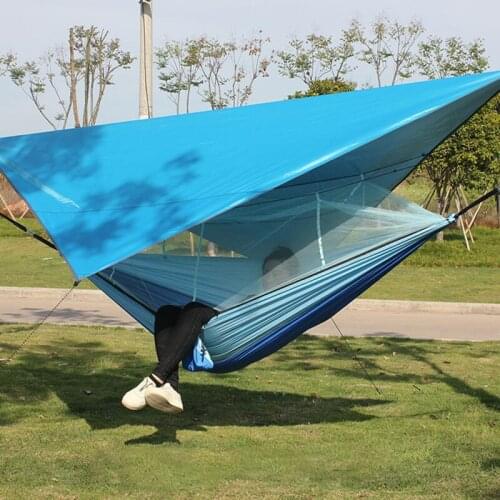 Outdoor Awning Waterproof Tarp Tent Shade Ultralight Garden Canopy Sunshade Camping Tent Hammock Rainproof Sun Awning Picnic Mat